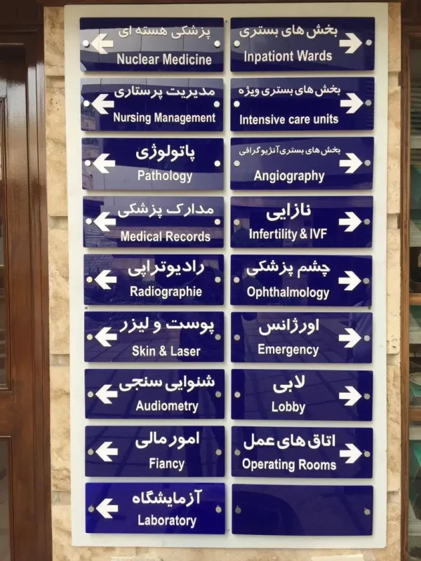ضوابط تابلوی مطب و کلینیک | مقررات نظام پزشکی و شهرداری