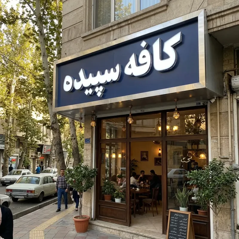 بهترین تابلو برای کافه | نئون، چوبی یا لایت‌باکس؟